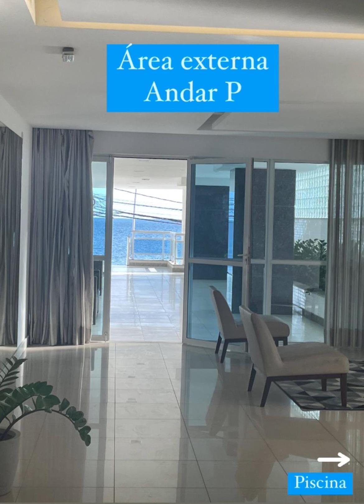 Apartamento Ondina Porto Com Vista Para O Mar Salvador Ngoại thất bức ảnh